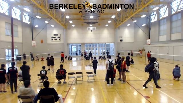 Badminton - Berkeley High School vs Arroyo High School
