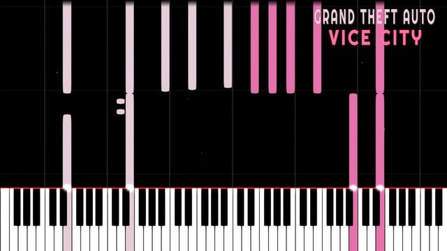 Grand Theft Auto Vice City Piano cover | PVisualiano
