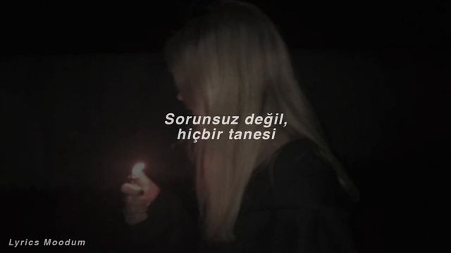ama bana bakma öyle, sakin olma bir şey söyle...