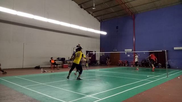 ZALI/IQBAL vs AWG AHMAD/MAIL (final) Tournament badminton ADA CHANZ- 20/7/2019