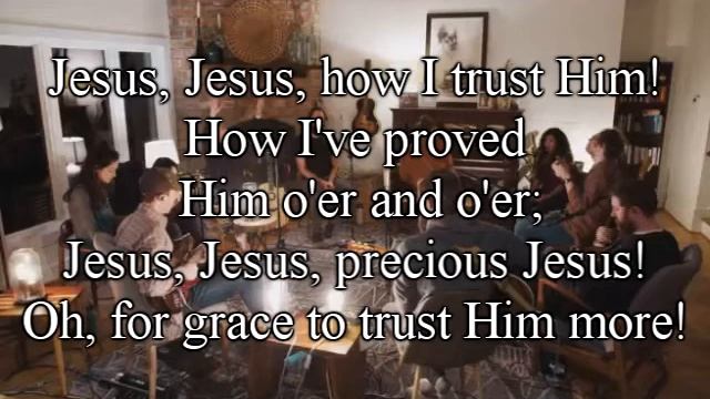 Tis so sweet to trust in Jesus (with lyric) by Hosanna Media