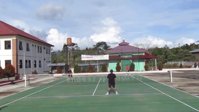 Tennis ! Seru Latihan DoubleTenis (Bejemur)