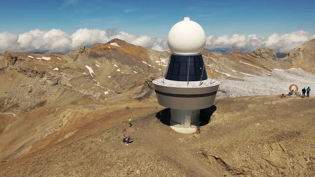 fly the sky ...360° radar tower circular before longest bike day starts