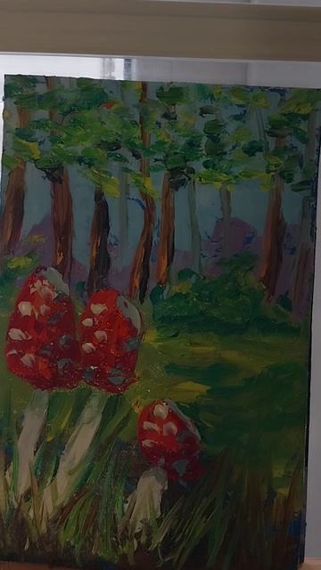 мухоморчики. масло