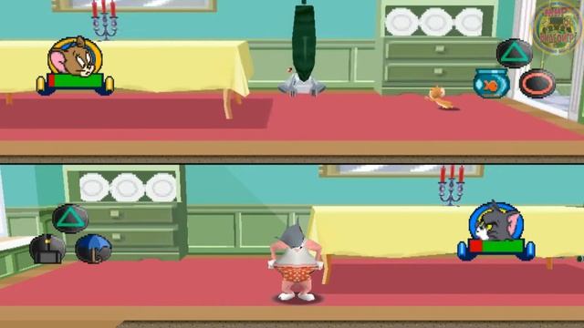 PS1 gameplay Tom and Jerry in House Trap