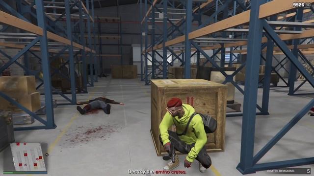 Franklin Security Contract - Liquidize Assets of the Ammo Crates