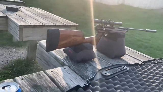 Modded Crosman 1377 showoff.