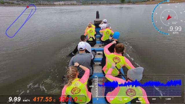 Финал по гребле в г. Находка 15.05.2021 г. (второй заезд на 2 км)