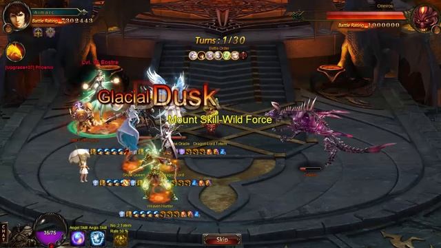 World Boss (new) set and formation on League of Angels