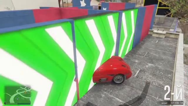 #GrandTheftAutoV# проходим скилл тесты и авто паркур азиатская дичььь??