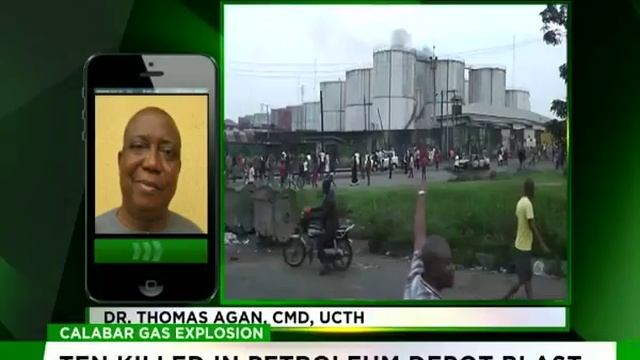 Dr Thomas Agan speaks more on Calabar Gas Tank Farm Explosion
