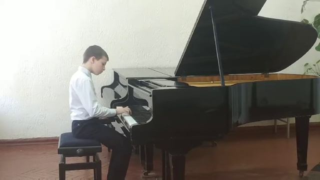 Манаф Андрей. 11 лет. В. Коровицын "Галоп"