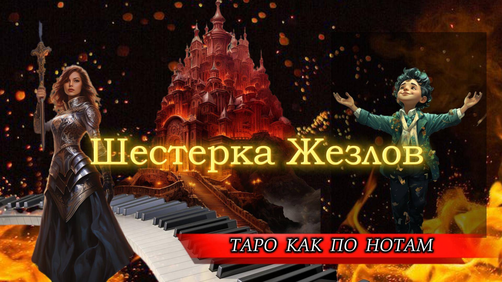 таро как по нотам -🔥 6 Жезлов -🔥 Победитель!