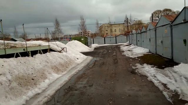 Эстакада под снегом