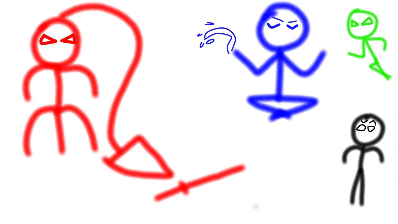 Стикман Против Аниматора 2 серия