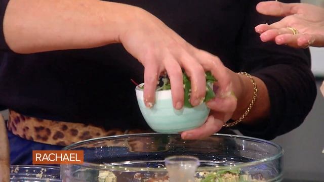 How To Make a Tea Cup Arugula Salad By Mary Giuliani