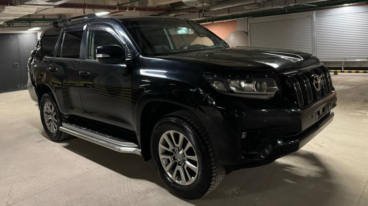 Toyota Land Cruiser Prado; 2,8 AT; 2021; Черный