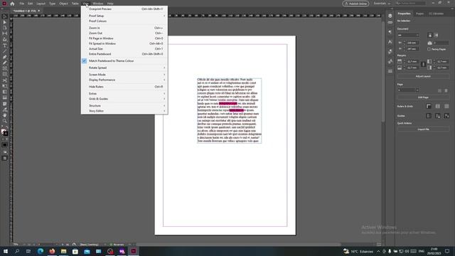 How To Hide Guides Adobe InDesign Tutorial