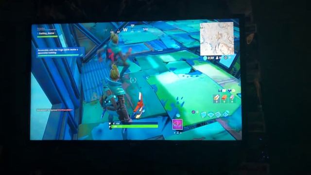 Fortnite Season 9 Fortbyte #19 - Accessible With Vega Outfit Inside A Rocket Ship Building