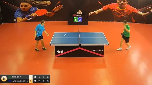 🏓Pro Spin Series. 12.05.2021г. Иванов К. - Мукомилов А.🏓
