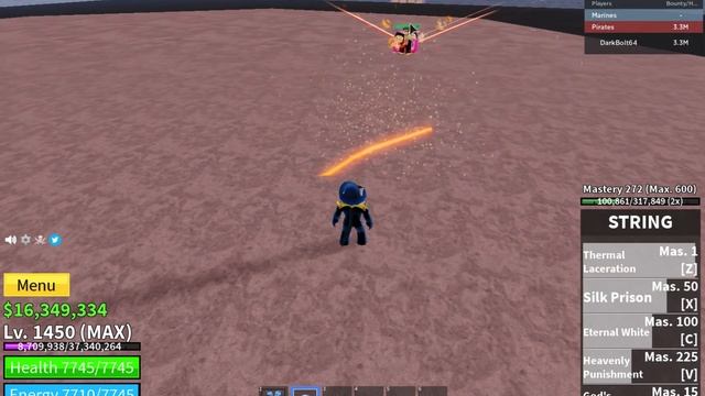 Don Swan VS Awakened String in Blox Fruits