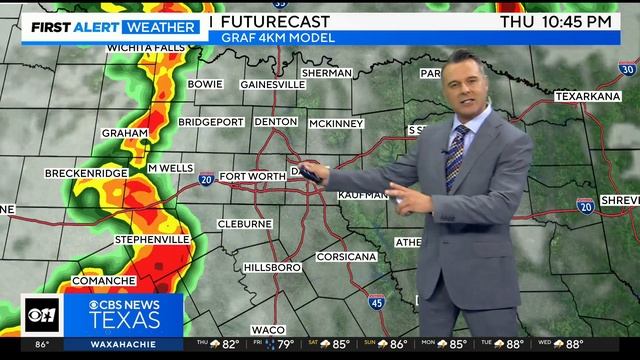 Strong to severe storms possible Thursday & Friday in North Texas