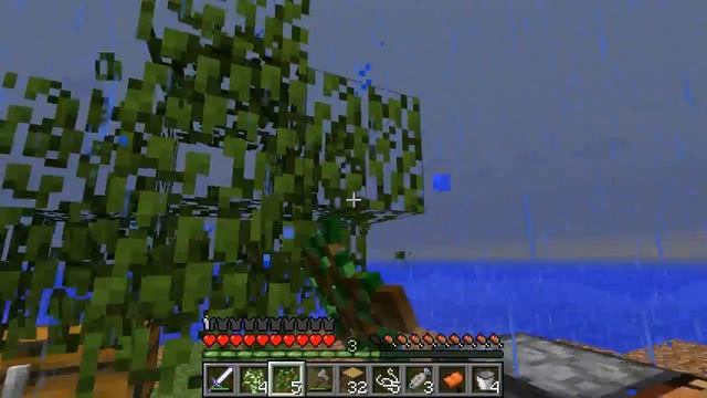 Прохождение Minecraft Survival Island Часть 2 (Пауки)
