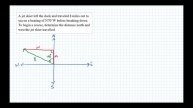 Distance Traveled North and West Given a Bearing