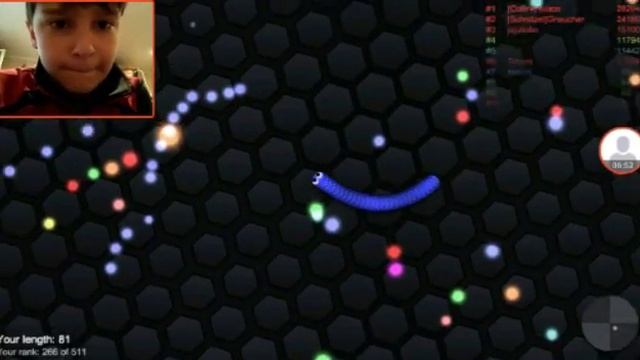 Slither.io смотреть всем! Спс за 30 подписчиков!!!