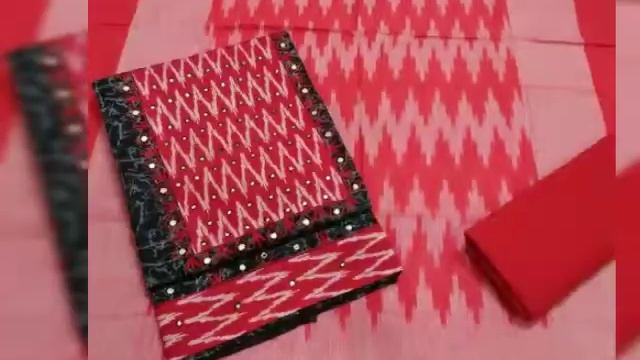 Grab These Beautiful Ikat Dress Materials for Ganesh Festival