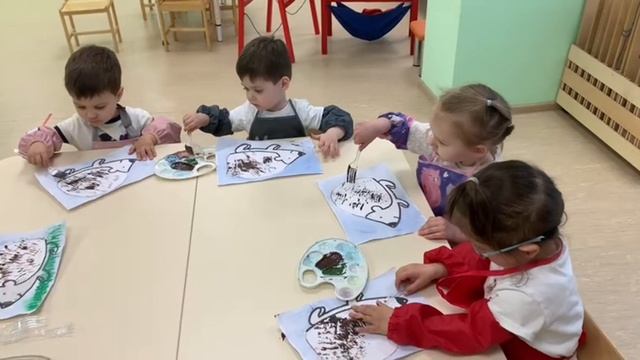 Открытое занятие по доп. услугам "Волшебная кисточка" 
группа "Конфетки"
педагог: Людвиг Д.С.