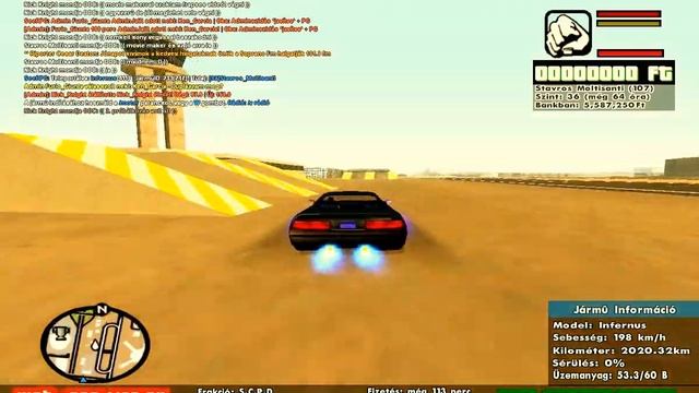 Infernus GTA Sa:mp - 360° Roll Flip