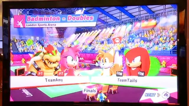 E3 2011: Mario & Sonic At The London 2012 Olympic Games Badminton Gameplay