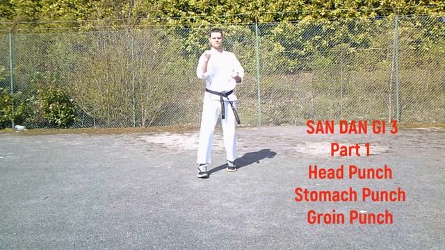 San Dan Gi 1-5 Valleys Karate Jutsu