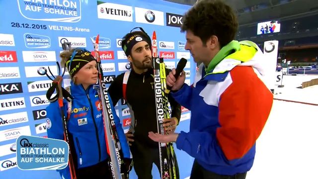 Biathlon WTC 15: Die Highlights der Siegerinterviews