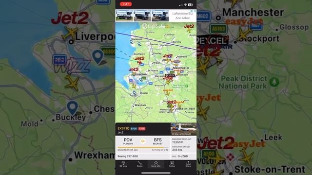 2 planes in an emergency state 7700 on flight radar