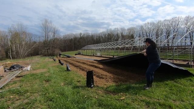 Preparing Our Garden Beds and Potatoes