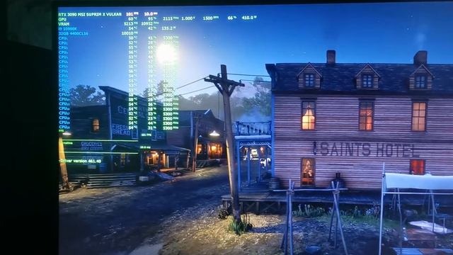 RDR2 MSI SUPRIM X RTX 3090