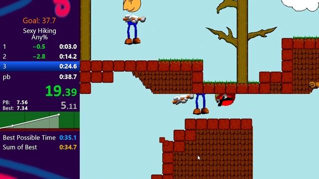 sexy hiking speedrun || 37s (wr)