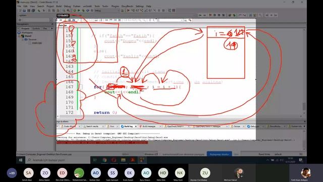 Doğuş Üniversitesi - C++ programlama diliyle Temel Algoritma Eğitimi (2. gün)