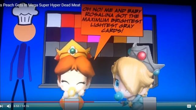 ActivistVictor reacts to "Princess Peach Gets In Mega Super Hyper Dead Meat"
