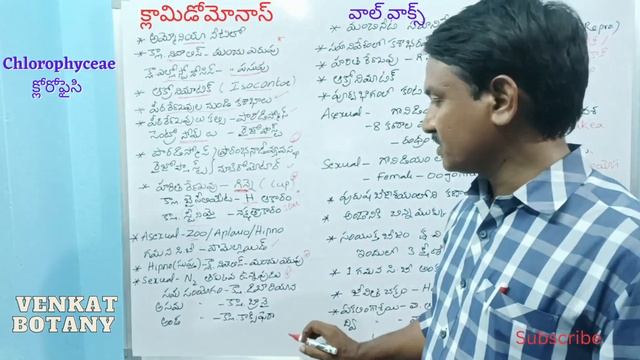 Chlorophyceae | క్లోరోఫైసి | Chlamidomonas | Volvox | JL Botany Classes