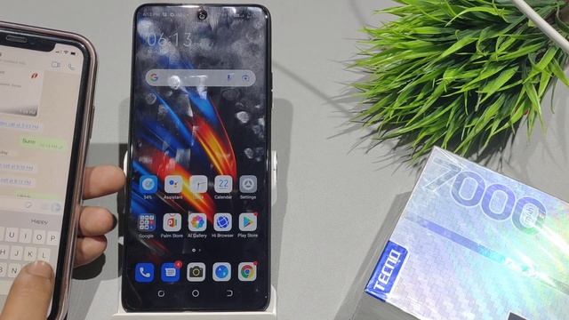 How to enable peek mode in tecno camon 17 pro | tecno pova 2 me deleted whatsapp message kaise dekh