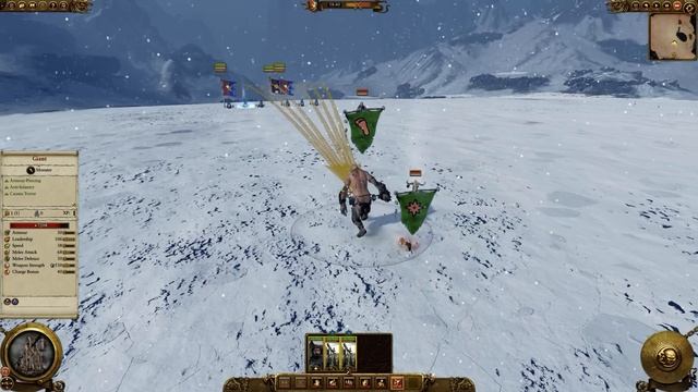 Trebuchets vs Giant - Total War Warhammer Mechanics