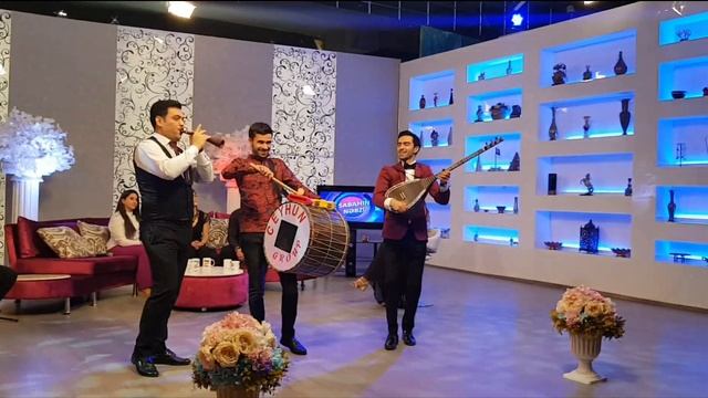 TOY Mahnıları SazMen Ceyhun Ansanblı ilə Azerbaycan toy mahnıları Saz Davul qara Zurna milli adətmi