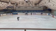 Ледовая арена Hockey World. Матч по хоккею.