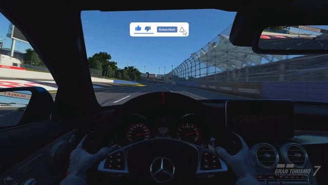 Mercedes AMG Race on Blue Moon Bay Speedway |  Gran Turismo 7 | PS5 Gameplay