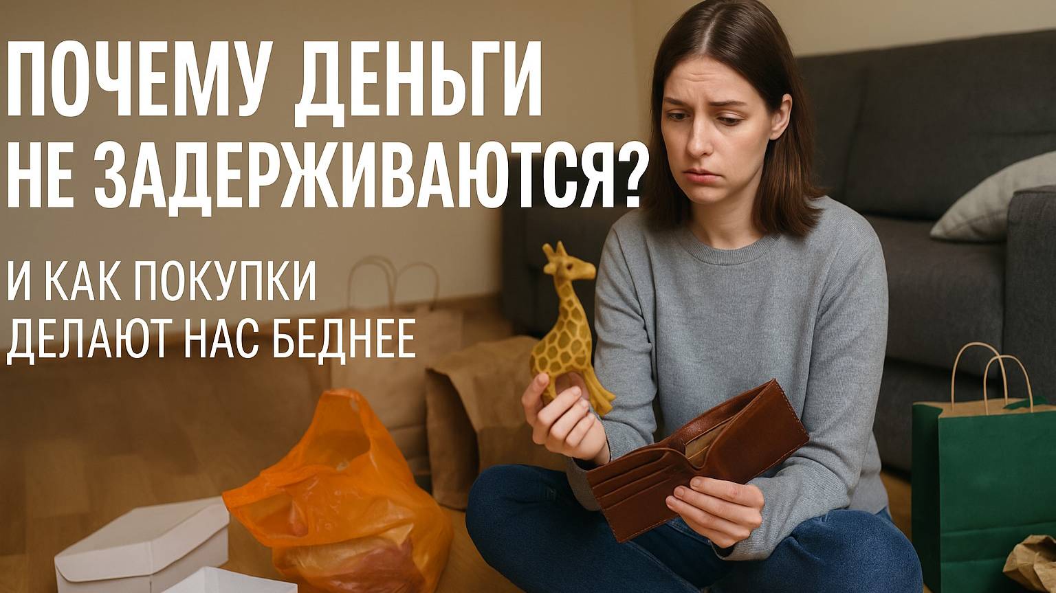 Покупая ненужные вещи, мы делаем себя беднее. В чём корень зла?