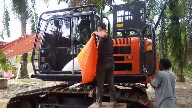 Beko alat berat excvator hitachi zx 138 5G‼️pasang stiker full body