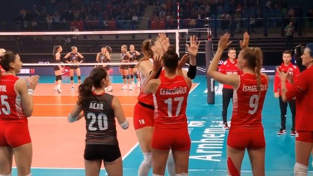 Türkiye - Thailand starting line-up volleyball world cup - filenin sultanları voleybol dünya kupası